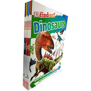DK Findout! Series with Fun Facts and Amazing Pictures 6 Books Collection Set (Dinosaurs, Animals, Earth, Human Body, Science, Solar System) - The Book Bundle