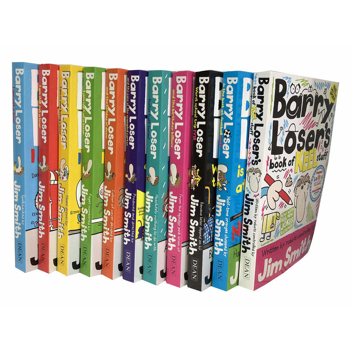 Jim Smith 11 Books Collection Set Barry Loser Series - The Book Bundle
