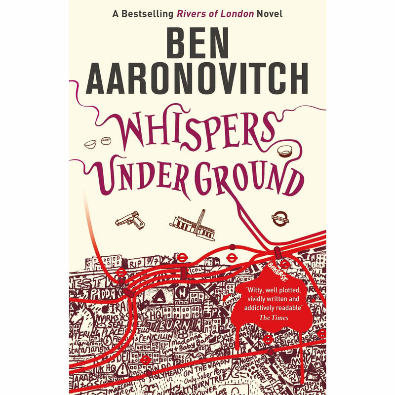 Ben Aaronovitch Rivers of London Series Collection 7 Books Set (Rivers of London, Moon Over Soho, Whispers Under Ground, Broken Homes) - The Book Bundle