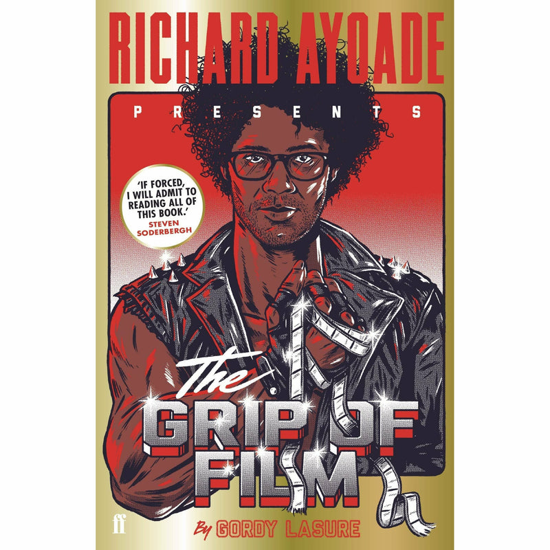 Collection of Richard Ayoade's "Ayoade On Top," "The Grip of Film," and "Ayoade On Ayoade" books in mixed formats by Faber & Faber.