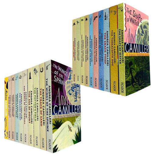 Inspector Montalbano Mysteries Collection Andrea Camilleri 18 Books Set (1-18) Paperback - The Book Bundle