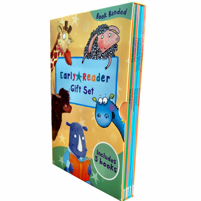 Early Readers Story Collection 5 Books Box Set Childrens Gift Pack Read at Home - The Book Bundle