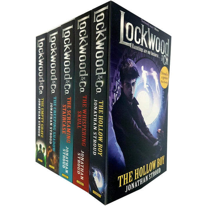Lockwood and Co Series 5 Books Collection Set by Jonathan Stroud - The Book Bundle
