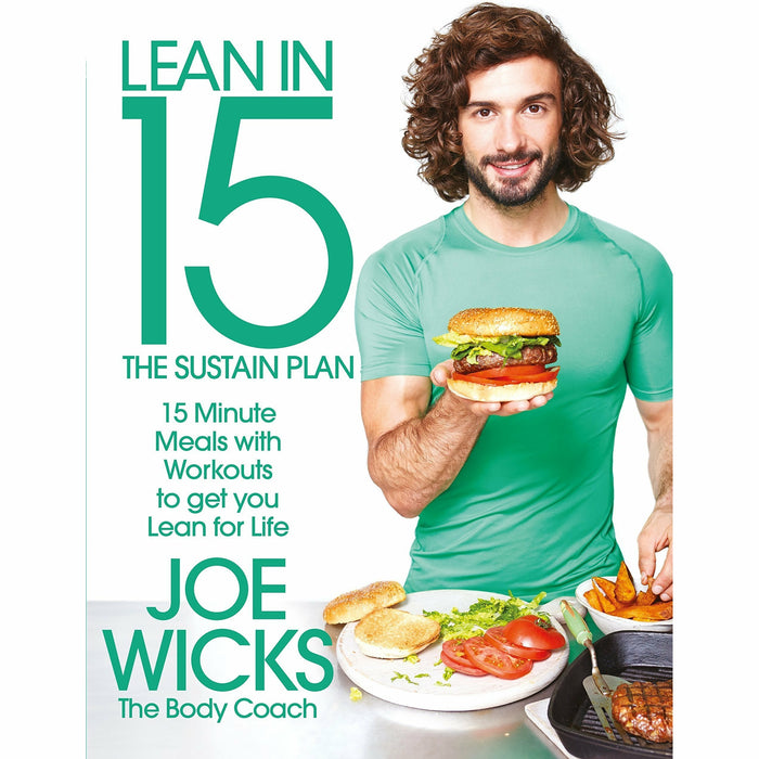 Lean In 15 Collection Joe Wicks 4 Books Set Shift Plan, Sustain Plan, Shape Plan - The Book Bundle