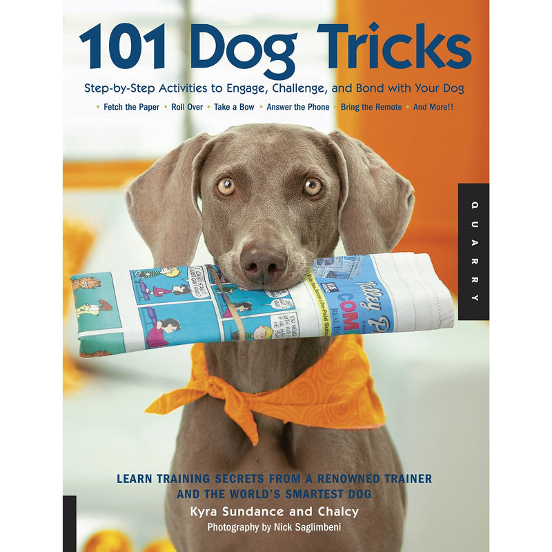 101 dog tricks, from puppy to perfect, training the working spaniel [hardcover] and psycho dog 4 books collection set - The Book Bundle