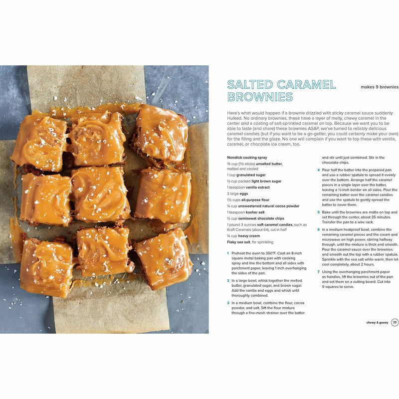 Hardcover Tasty Dessert cookbook by Clarkson Potter featuring colorful dessert images and recipe pages from the Tasty brand