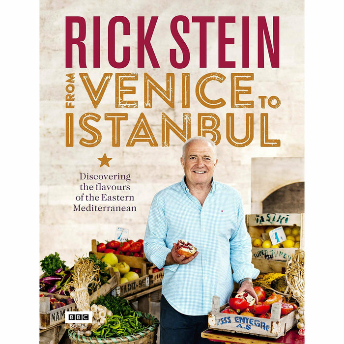 Rick Stein From Venice to Istanbul By Rick Stein and Tasty & Healthy Fck That's Delicious By Iota 2 Books Collection Set - The Book Bundle