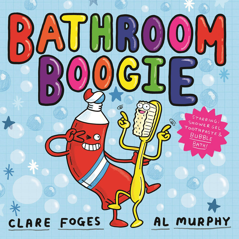 Clare Foges Kitchen Disco Collection 3 Books Set (Bathroom Boogie, Kitchen Disco, Veg Patch Party) - The Book Bundle