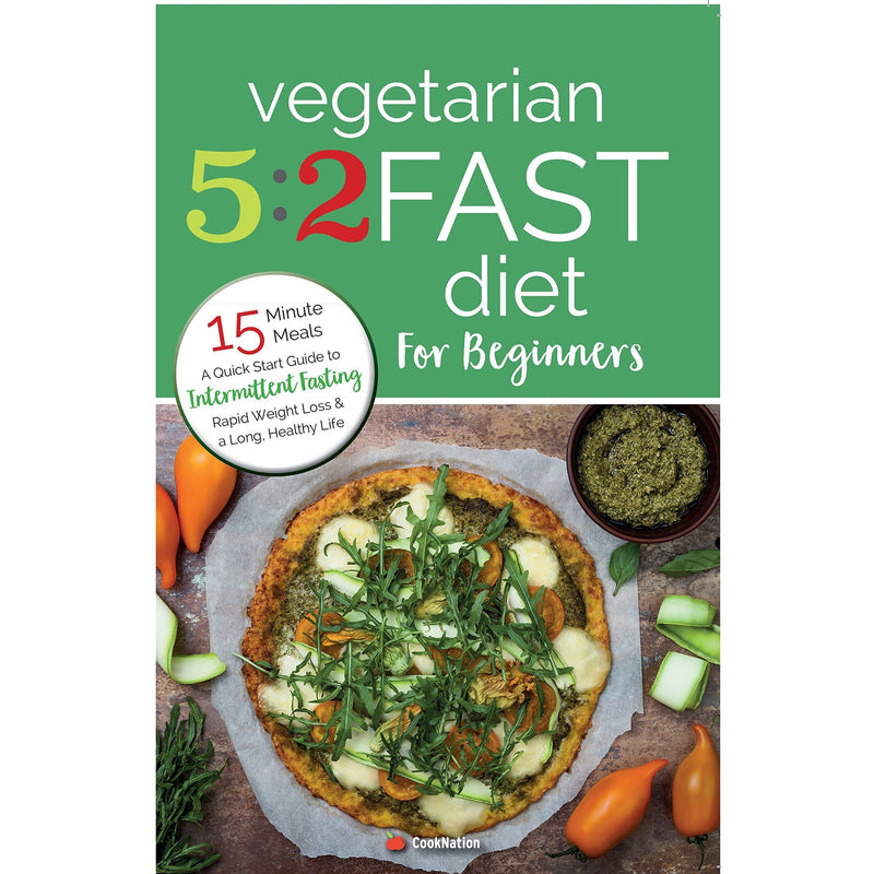 5 2 Veggie and vegan, vegetarian 5 2 fast diet and slow cooker vegetarian recipe book 3 books collection set - The Book Bundle