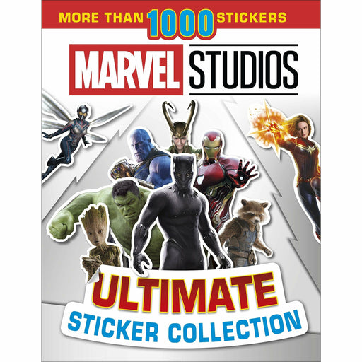 Marvel Studios Ultimate Sticker Collection: With more than 1000 stickers - The Book Bundle
