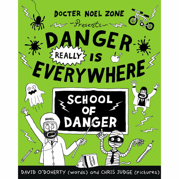 Danger is Everywhere David O'Doherty Collection 3 Books Set - The Book Bundle