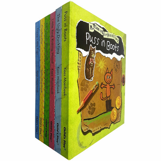 My Secret Scrapbook Diary Series 6 Books Collection Set By Kees Moerbeek - The Book Bundle