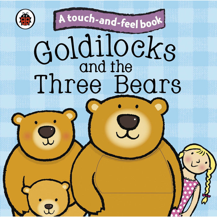 Ladybird Touch and Feel Fairy Tales Collection 4 Books Set - The Book Bundle