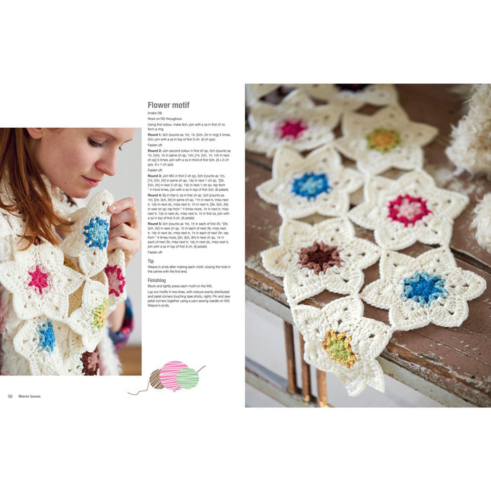 Crocheted Scarves and Cowls: 35 colourful and contemporary crochet patterns - The Book Bundle