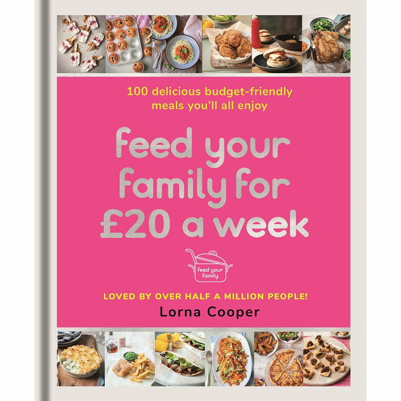 Feed Your Family For £20 A Week and Mind Over Clutter book set by Twochubbycubs, nonfiction, featuring covers and pages.