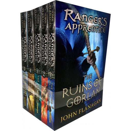John Flanagan Rangers Apprentice Series 1 Collection Set 5 Books Set (Book 1-5) - The Book Bundle