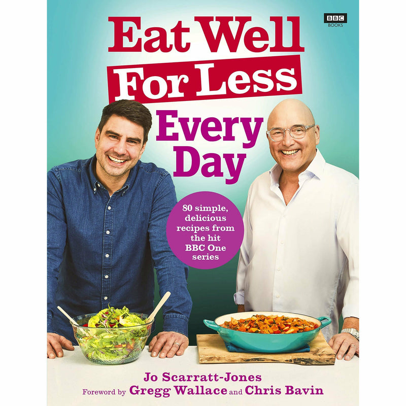 Eat Well For Less Everyday, Quick and Easy Meals, Super Easy One Pound Family Meals, 5 Simple Ingredients 4 Books Collection Set - The Book Bundle