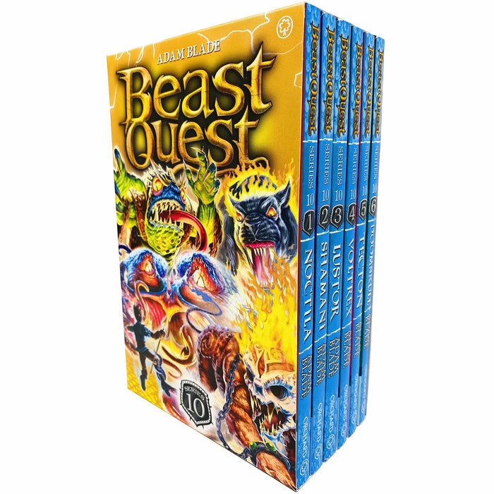 Beast Quest Series 10 Box Set Books 1 - 6 Collection - The Book Bundle