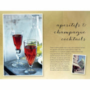 Cover of "Parisian Cocktails" hardcover book by Laura Gladwin featuring elegant drinks and bites inspired by Paris.