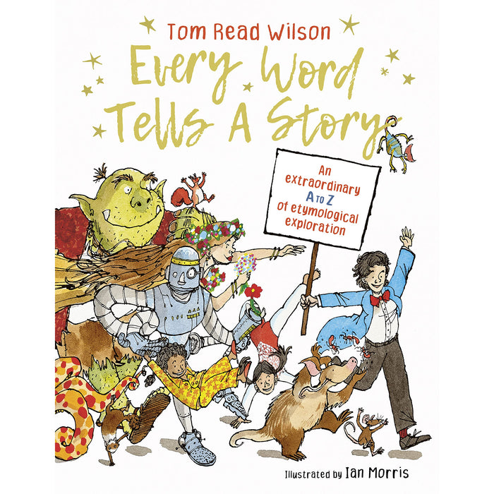 Tom Read Wilson, 2 Collection Book Set On the Tip of My Tongue,Every Word Tells a Story 2 Collection Book Set - The Book Bundle