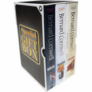 Bernard Cornwell The Grail Quest 3 Books Collection Box Set in paperback, fiction series by Harper Collins, featuring medieval adventure covers.