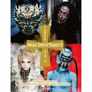 Tokyo SFX Makeup Workshop's complete guide to special effects makeup book set, featuring detailed techniques and illustrations.