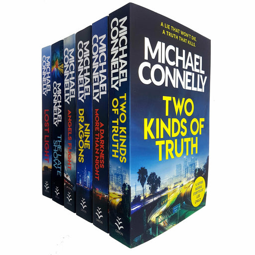 Michael Connelly Harry Bosch Series 6 Books Collection Set - The Book Bundle