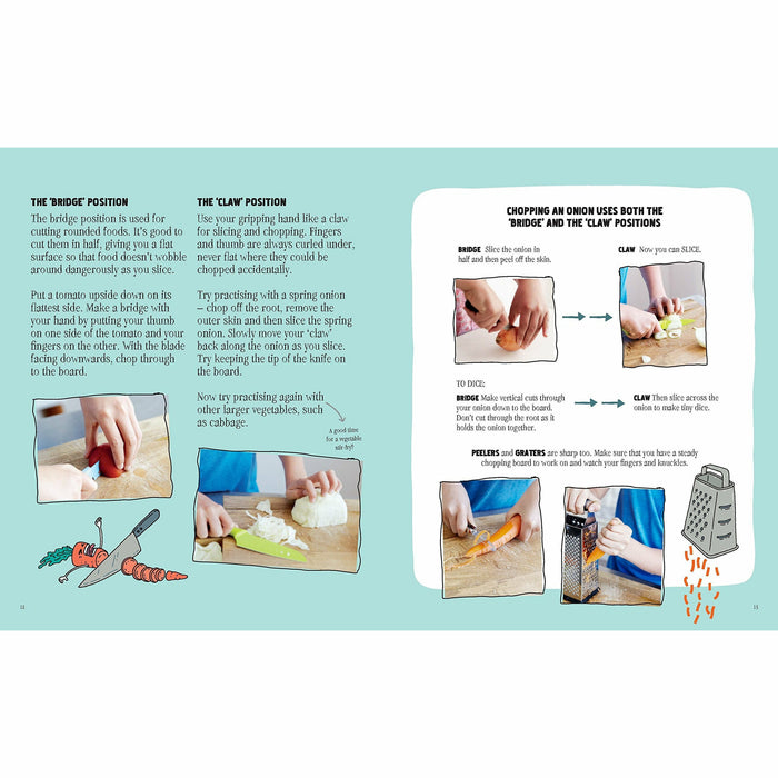 Cool Kids Cook: Delicious Recipes and Fabulous Facts to Turn You into a Kitchen Whizz - The Book Bundle