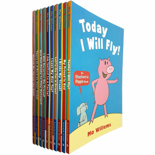 Elephant and Piggie Series 10 Books Collection Set By Mo Willems - The Book Bundle