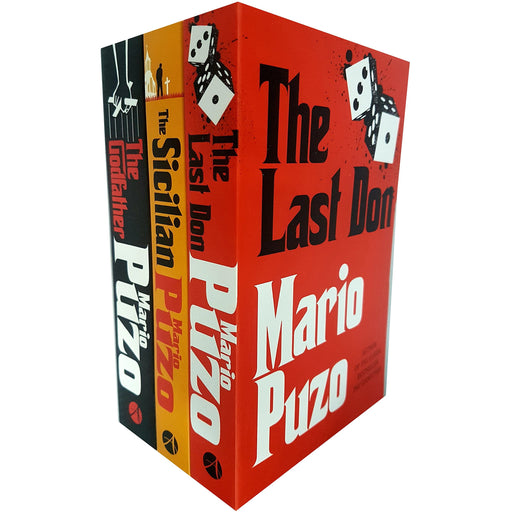 Mario Puzo The Godfather Collection 3 Books Set (The Last Don, The Sicilian and The Godfather) - The Book Bundle
