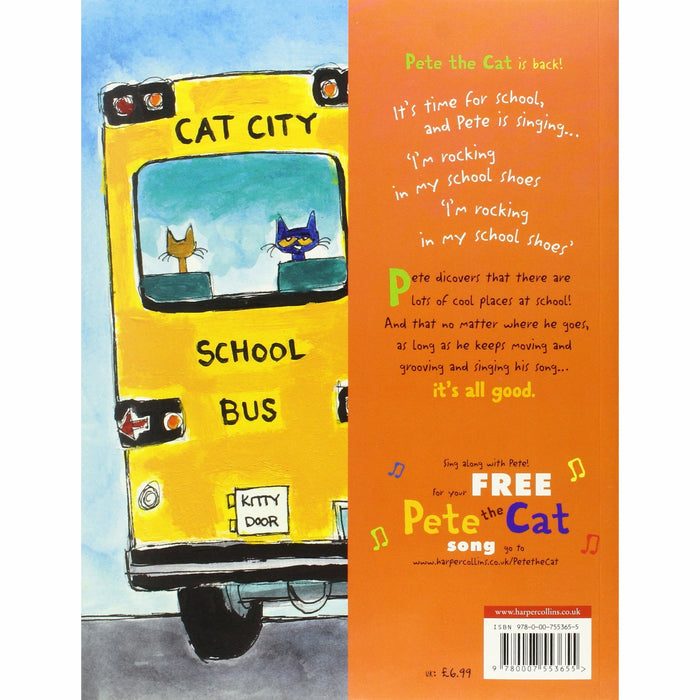 Pete the Cat Rocking in My School Shoes Paperback NEW - The Book Bundle