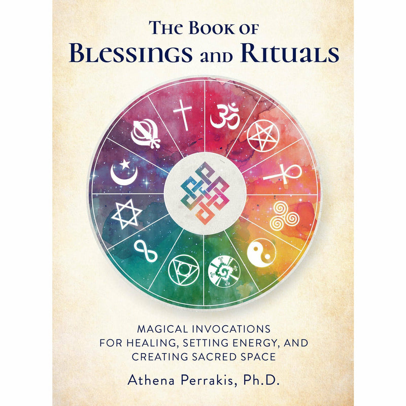 The Book of Blessings and Rituals [Hardcover], The Ultimate Guide to Chakras 2 Books Collection Set By Athena Perrakis - The Book Bundle