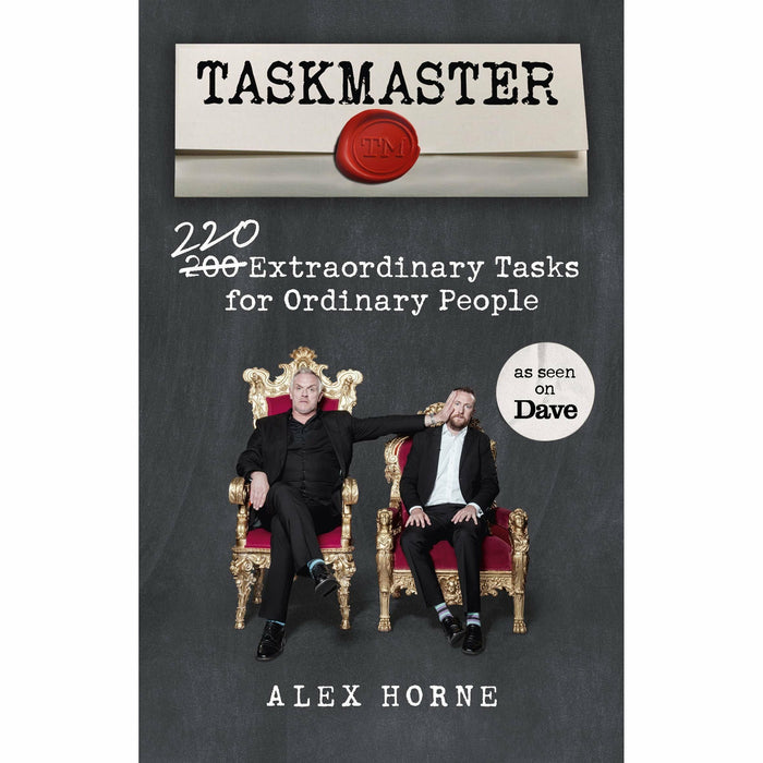 Richard Osman's House of Games and Taskmaster: 220 Extraordinary Tasks for Ordinary People 2 Books Collection Set - The Book Bundle