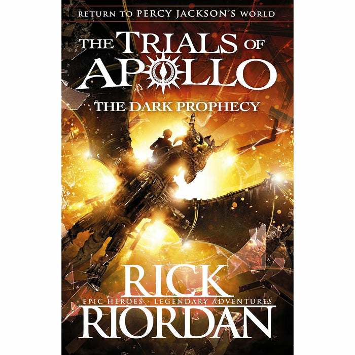 The Trials of Apollo Books (1-2) 2 Books Collection Set By Rick Riordan With Gift Journal (The Dark Prophecy, The Hidden Oracle) - The Book Bundle