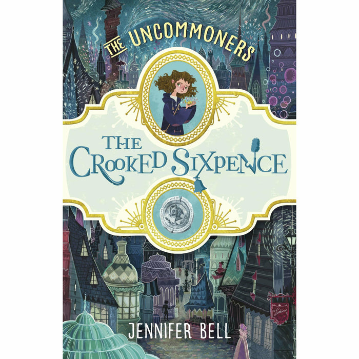 Jennifer Bell The Uncommoners Series 3 Books Set (Smoking Hourglass, Frozen Telescope, Crooked Sixpence) - The Book Bundle