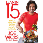 Bluebird paperback books by Joe Wicks, Lean In 15 and The Lean Machines collection, featuring non-fiction health and fitness guides.