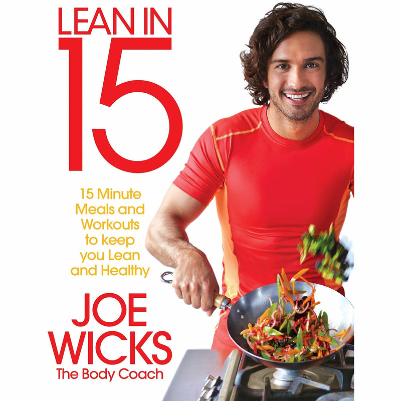 Bluebird paperback books by Joe Wicks, Lean In 15 and The Lean Machines collection, featuring non-fiction health and fitness guides.