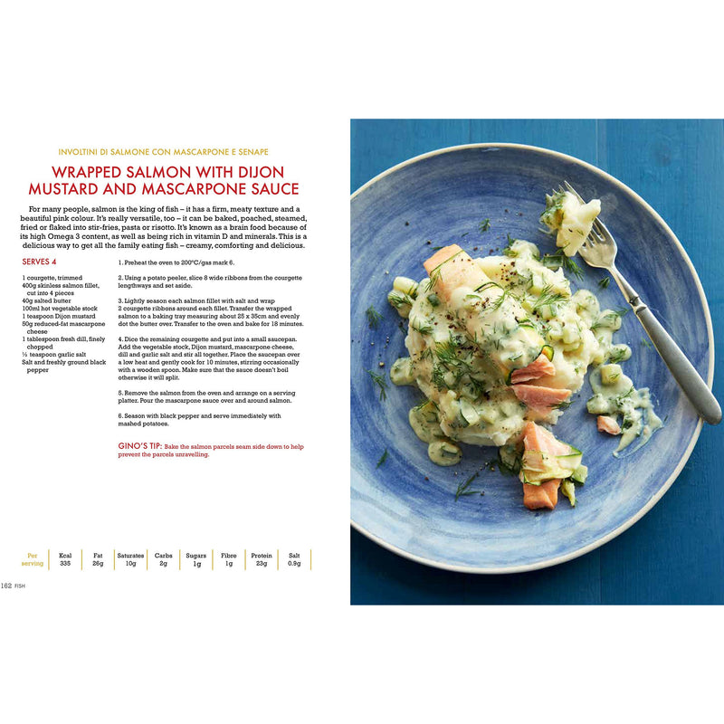Gino's Healthy Italian for Less: 100 feelgood family recipes for under £5 - The Book Bundle