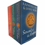 Raymond E. Feist Janny Wurts Empire Riftwar 3 Books Collection Set (Mistress of the Empire, Servant of the Empire, Daughter of the Empire) - The Book Bundle