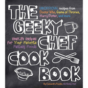 The Geeky Chef Cookbook, Doctor Who The Official Cookbook [Hardcover], The Unofficial Harry Potter Cookbook 3 Books Collection Set - The Book Bundle