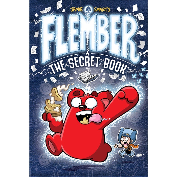 Flember Series Books 1 - 4 Collection Set by Jamie Smart (The Secret Book, The Crystal Caves) - The Book Bundle