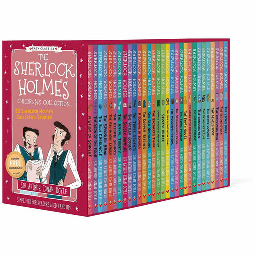 The Sherlock Holmes Children’s Collection: 30 Book Box Set (A Study in Scarlet, The Sign of the - The Book Bundle