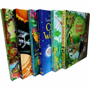 Usborne Look Inside Our world 6 Books Collection Pack Set ( Seas and Oceans, Nature,Our World,Animal Homes,Jungle,Space) - The Book Bundle