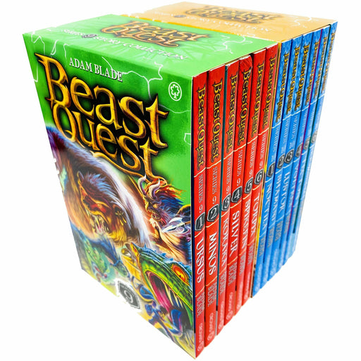 Beast Quest Series 9 & 10 Box Sets 12 Books Collection - The Book Bundle