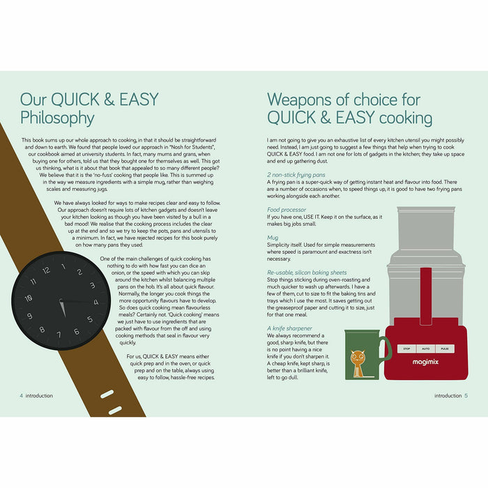 NOSH Quick & Easy: Another, Refreshingly Simple Approach to Cooking - The Book Bundle