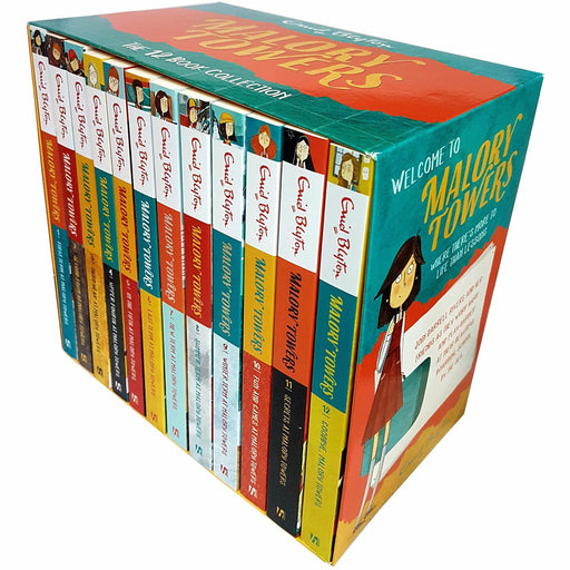Enid Blyton Malory Towers Series 1-12 Books Collection Set - The Book Bundle