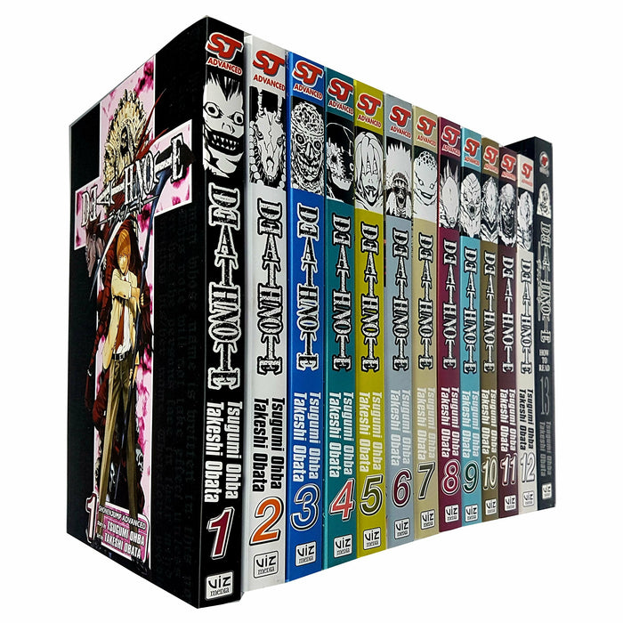 Death Note Collection 1-13 Books Set by Tsugumi Ohba The Book Bundle