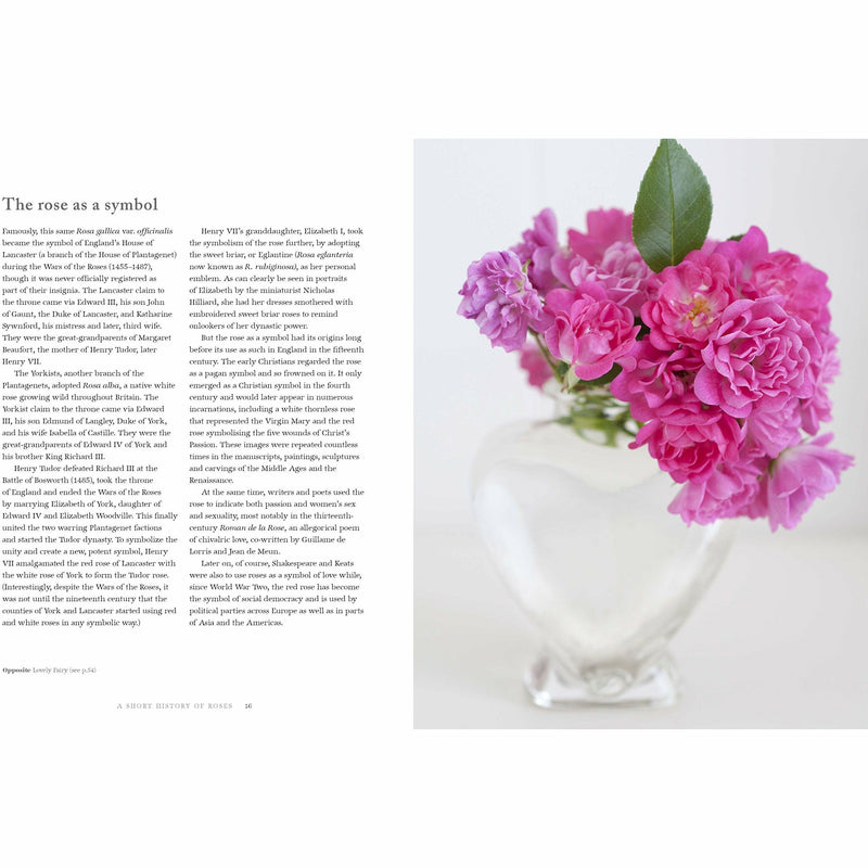 Hardcover book titled "Vintage Roses" by Jane Eastoe featuring colorful rose illustrations on the cover.