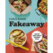 Tasty and healthy family meal recipes from the Fakeaway cookbook collection by Chris Bavin, featuring a variety of meal ideas.