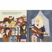 Hardcover book cover of "Little People, BIG DREAMS: Music Stars" by Maria Isabel Sanchez Vegara, featuring colorful illustrations.